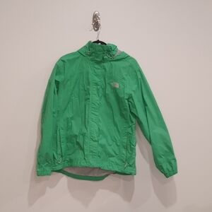 The North Face Womens Green Raincoat Size Large